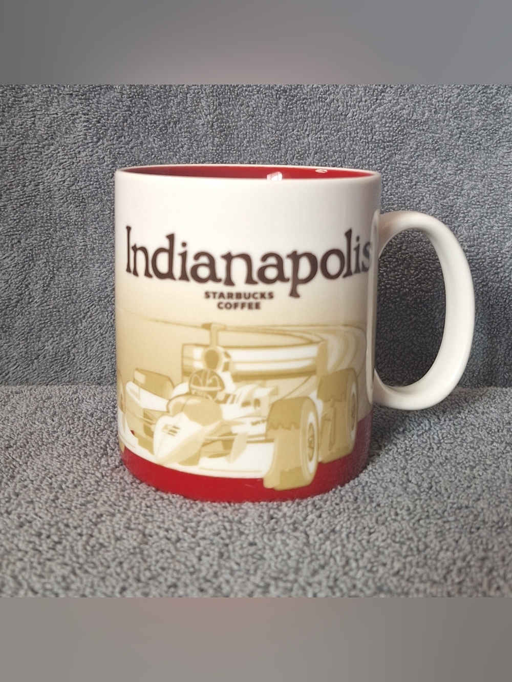 2009 Starbucks Indianapolis Global Icon Series 16oz Coffee Mug